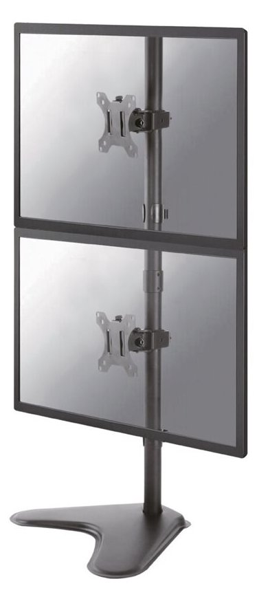 Neomounts by Newstar FPMA-D550DDV - Aufstellung - für 2 LCD-Displays - Schwarz - Bildschirmgröße: 25.4-81.3 cm