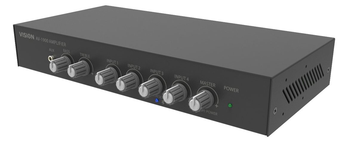 Vision AV-1900 - Mischverstärker - mit Stromversorgung
