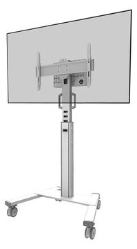 Neomounts by Newstar Select - Wagen - für Flachbildschirm - weiß - Bildschirmgröße: 94-190.5 cm (37-75) von LumaTech