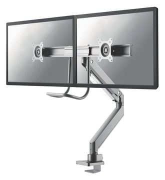 Neomounts by Newstar Select NM-D775DX - Befestigungskit - full-motion - für 2 LCD-Displays - Silber - Bildschirmgröße: 2 von LumaTech