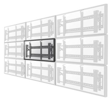 Neomounts LED-VW2000BLACK - Klammer - für Flachbildschirm - verriegelbar - Schwarz - Bildschirmgröße: 81.3-191 cm von LumaTech