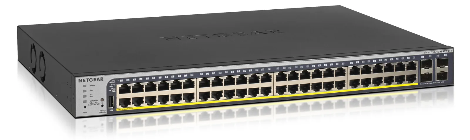 Netgear 52PT GE POE+SMART SWITCH - Switch, Ansicht 2