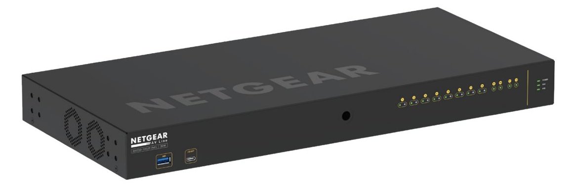 Netgear AV Line M4250-10G2F-PoE+ - Switch - L3 - managed - 10 x 10/100/1000 (8 PoE+)