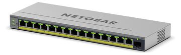 Netgear Easy Smart GS116EPP - Switch - L3 - Smart - 1 x 10/100/1000 + 15 x 10/100/1000 (PoE+) von LumaTech