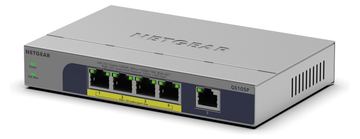 Netgear GS105P - Switch - unmanaged - 1 x 10/100/1000 + 4 x 10/100/1000 (PoE+) von LumaTech