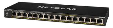 Netgear GS316P - Switch - unmanaged - 16 x 10/100/1000 (PoE+) von LumaTech