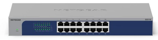 Netgear GS516-300EUS 16-Port Gigabit Ethernet u - Switch - 1 Gbps