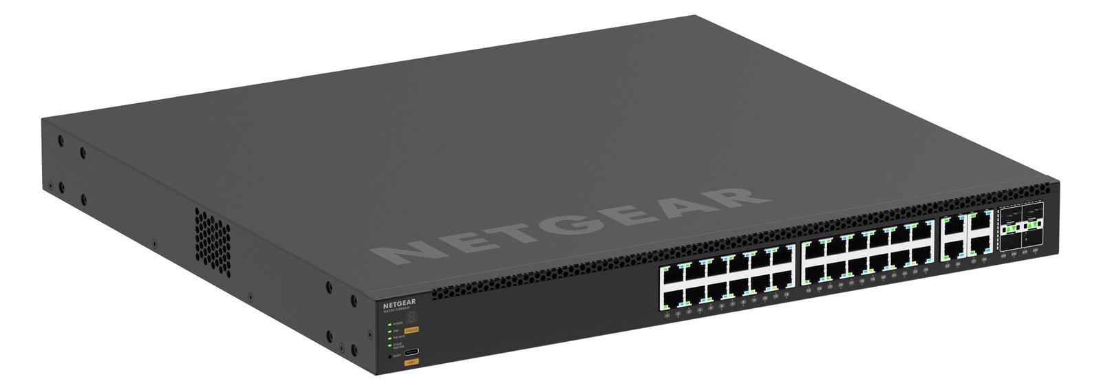 Netgear M4350-24M4X4V - Switch - L3 - managed - 24 x 100/1000/2.5G (PoE++)
