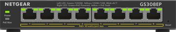 Netgear Plus GS308EP - Switch - Smart - 8 x 10/100/1000 (PoE+) von LumaTech