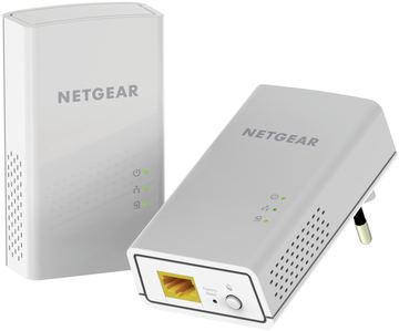 Netgear Powerline PLW1000 - Bridge - GigE, HomePlug AV (HPAV) von LumaTech