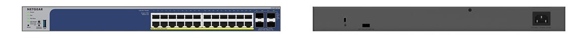 Netgear Smart GS728TXUP - V3 - Switch - L3 Lite - Smart - 24 x 10/100/1000 (PoE++)