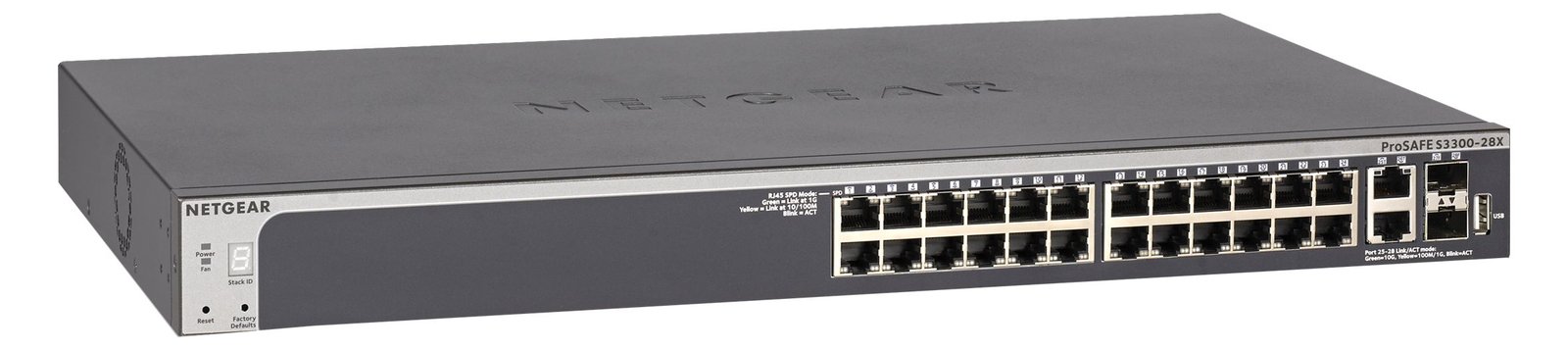 Netgear Smart S3300-28X - V3 - Switch - L3 Lite