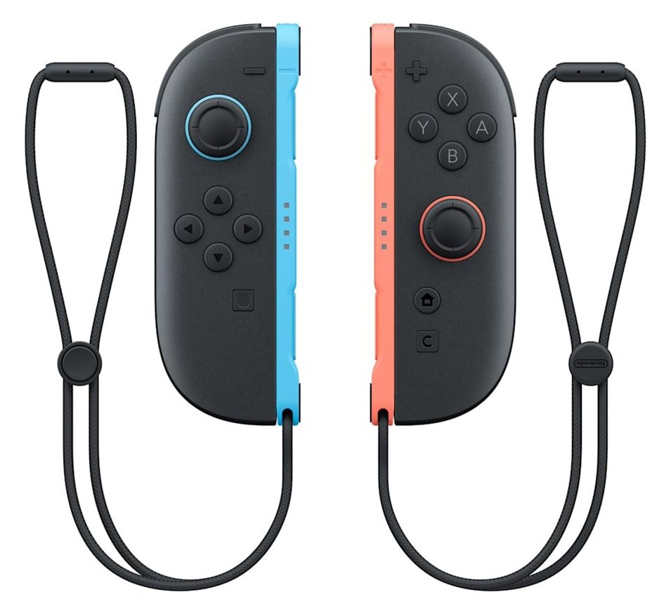 Nintendo Joy-Con 2 Set hellblau/hellrot Switch 2 - Gamepad - Bluetooth