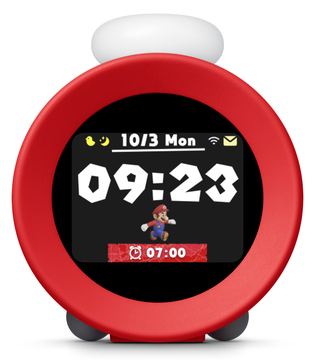Nintendo Sound Clock Alarmo rot mit Bewegungssensor von LumaTech