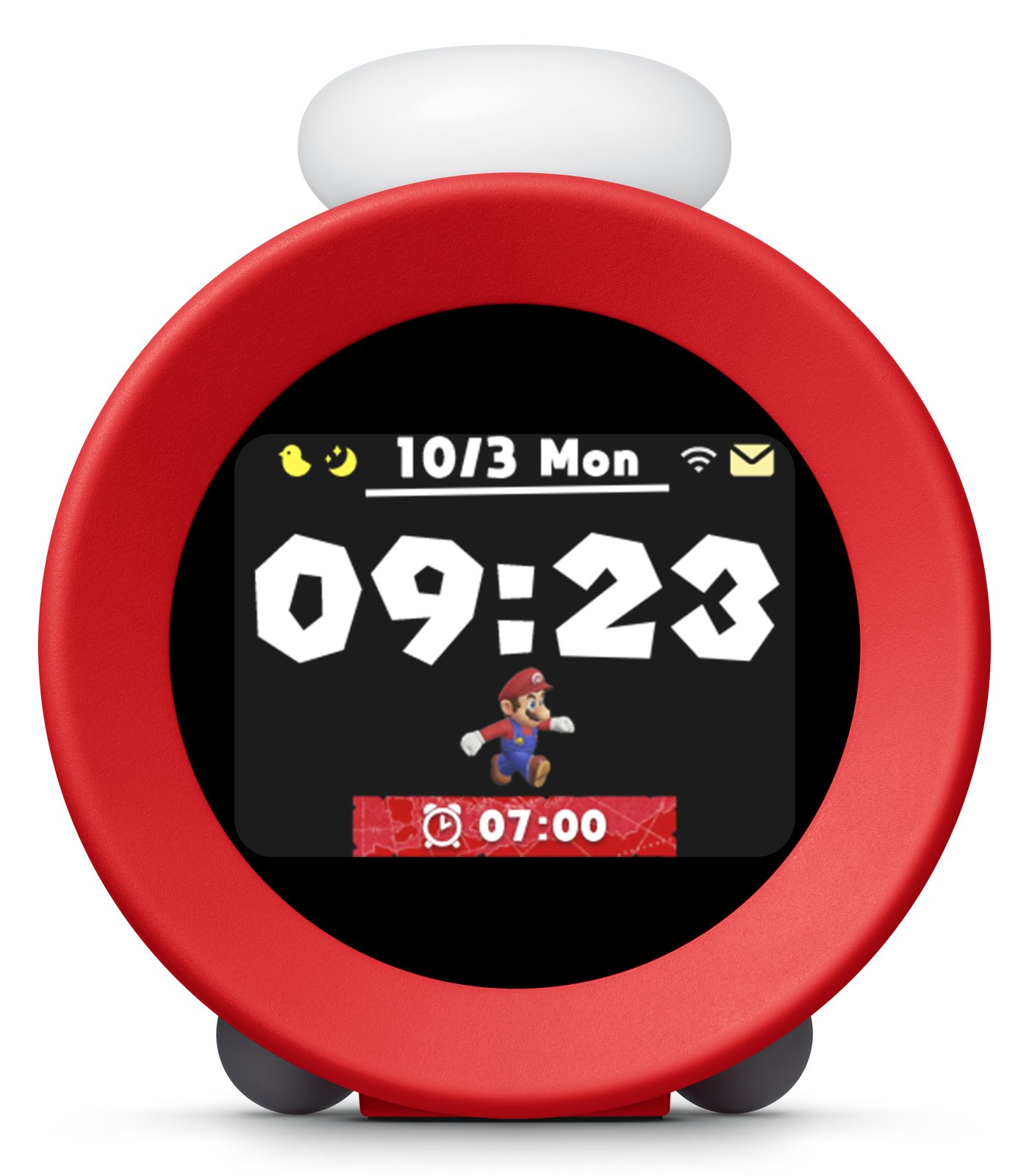 Nintendo Sound Clock Alarmo rot mit Bewegungssensor