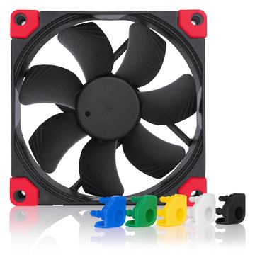Noctua chromax NF-A9 PWM.black.swap - Gehäuselüfter von LumaTech