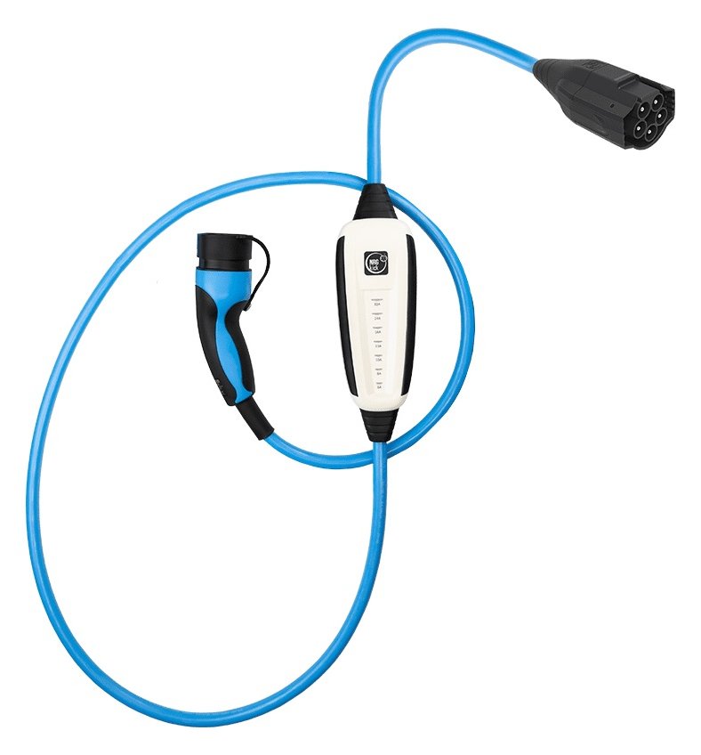 NRGkick Pure - Blau - Typ 2 - Gerade - Gerade - IP67 - IP69K - 22 kW