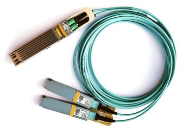 NVIDIA AOC splitter IB twin portHDR400Gb - Kabel - 5 m von LumaTech