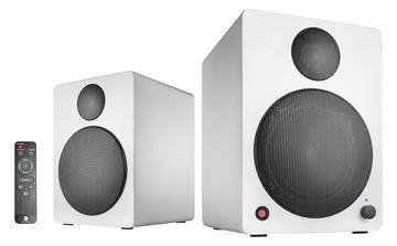 Wavemaster Cube Neo - Lautsprecher - Bücherregal - kabellos - Bluetooth - 50 Watt (Gesamt) von LumaTech