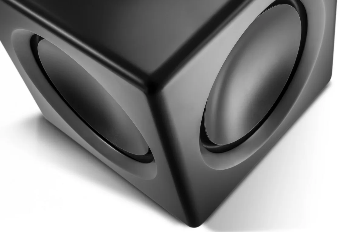 Wavemaster FUSION - Subwoofer - 125 Watt - 200 mm (8") - grau, Ansicht 3