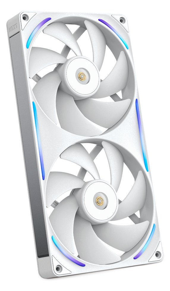 NZXT F280X RGB White - Gehäuse-Luefter - 41 dB - Gehäuse-Lüfter - 41 dB