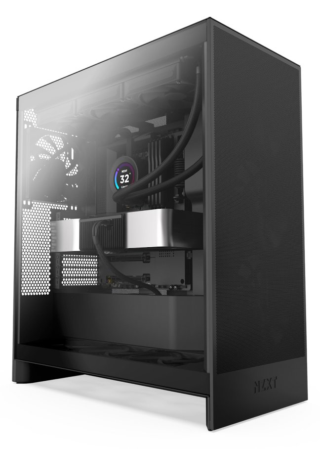 NZXT H series H7 Flow - Mid tower - ATX - Seitenteil mit Fenster (gehärtetes Glas)