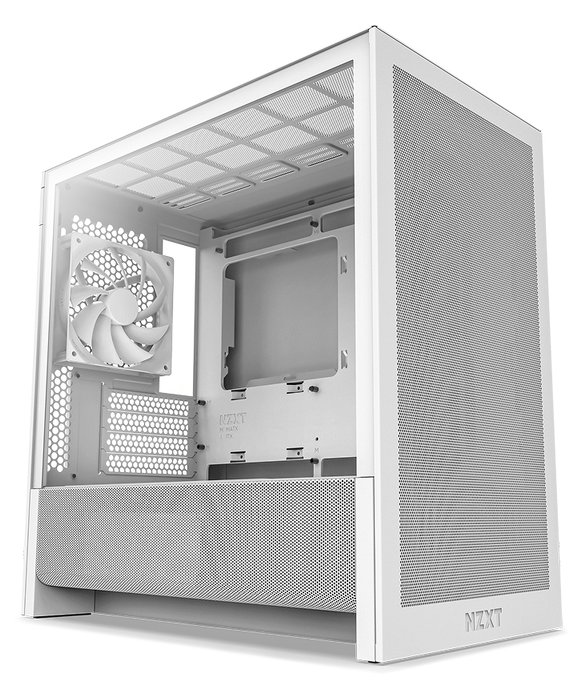 NZXT H3 Flow 2025 weiß| PC-Gehäuse - Midi/Minitower - ATX
