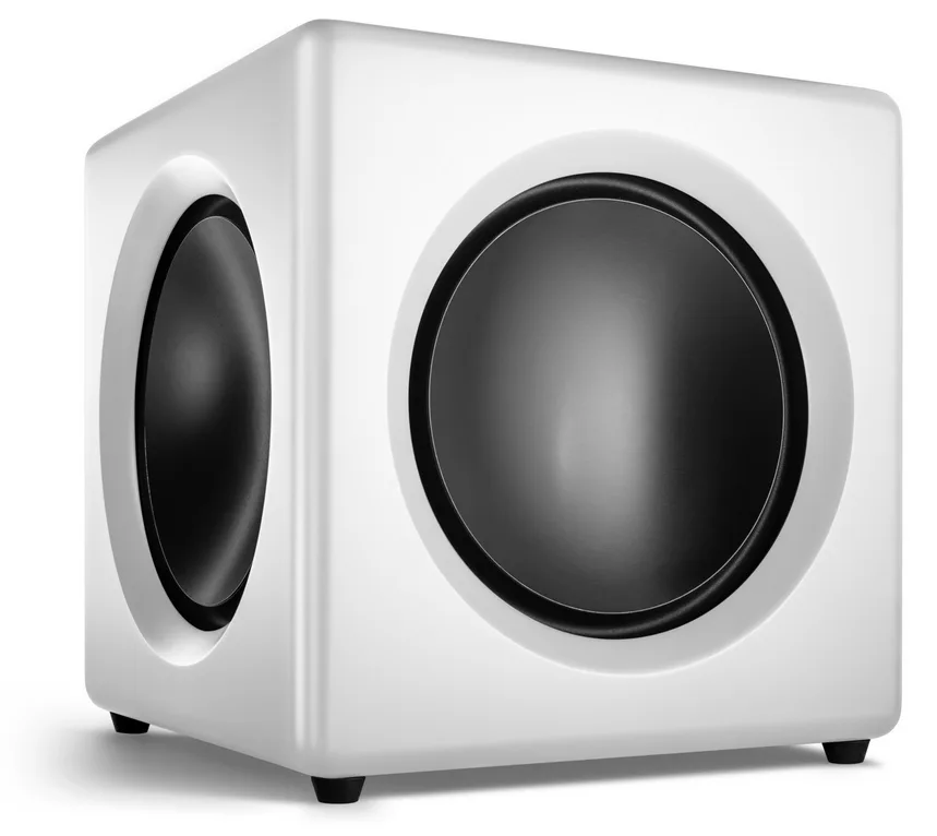 Wavemaster FUSION - Subwoofer - 125 Watt - 200 mm (8") - weiß, Ansicht 2