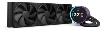 NZXT Kraken Elite 360 - Prozessor-Flüssigkeitskühlsystem - mit LCD-Display - Kühlergröße: 360 mm (für: LGA1851, LGA170) von LumaTech
