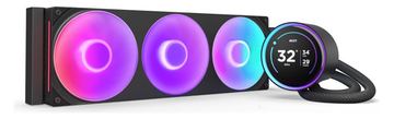 NZXT Kraken Elite 360 RGB - Prozessor-Flüssigkeitskühlsystem - mit LCD-Display - Kühlergröße: 360 mm - (für: LGA1851,..) von LumaTech
