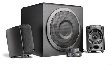 Wavemaster MOODY BT - Lautsprechersystem - 2.1-Kanal - kabellos - Bluetooth - 65 Watt (Gesamt) von LumaTech