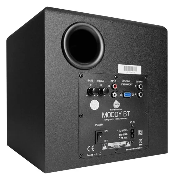 Wavemaster MOODY BT - Lautsprechersystem - 2.1-Kanal - kabellos - Bluetooth - 65 Watt (Gesamt), Ansicht 5