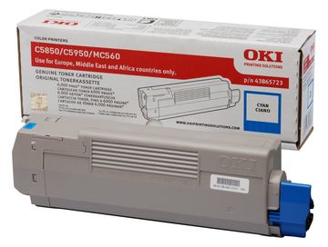 OKI Cyan - Original - Tonerpatrone - für OKI MC560dn, MC560n von LumaTech