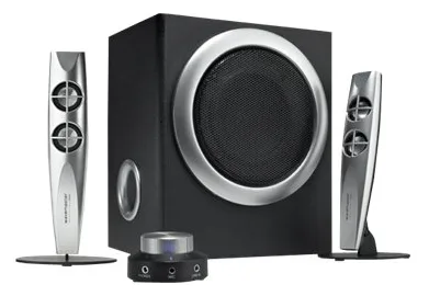 Wavemaster STAX - Lautsprechersystem - 2.1-Kanal - kabellos - Bluetooth - 46 Watt (Gesamt), Ansicht 2