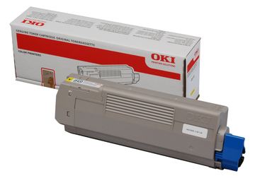 OKI Gelb - Original - Tonerpatrone - für C610dn von LumaTech