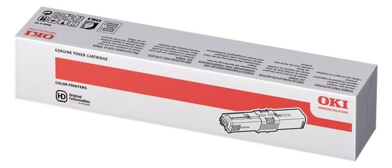 OKI Gelb - Original - Tonerpatrone - für OKI MC562dn, MC562dnw, MC562w