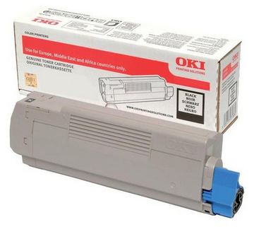 OKI Schwarz - Original - Tonerpatrone - für C823dn von LumaTech