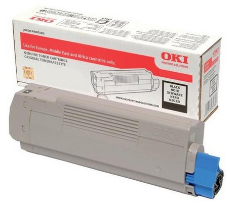 OKI Schwarz - Original - Tonerpatrone - für C823dn