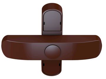 Olympia 7053 - Fenstersperre - Braun - Braun - Monochromatisch von LumaTech