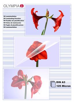 Olympia A3 (297 x 420 mm) 100 Stck. laminiertes von LumaTech