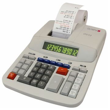 Olympia CPD 512 - Desktop - Druckrechner - 12 Ziffern - 1 Zeilen - Weiß von LumaTech