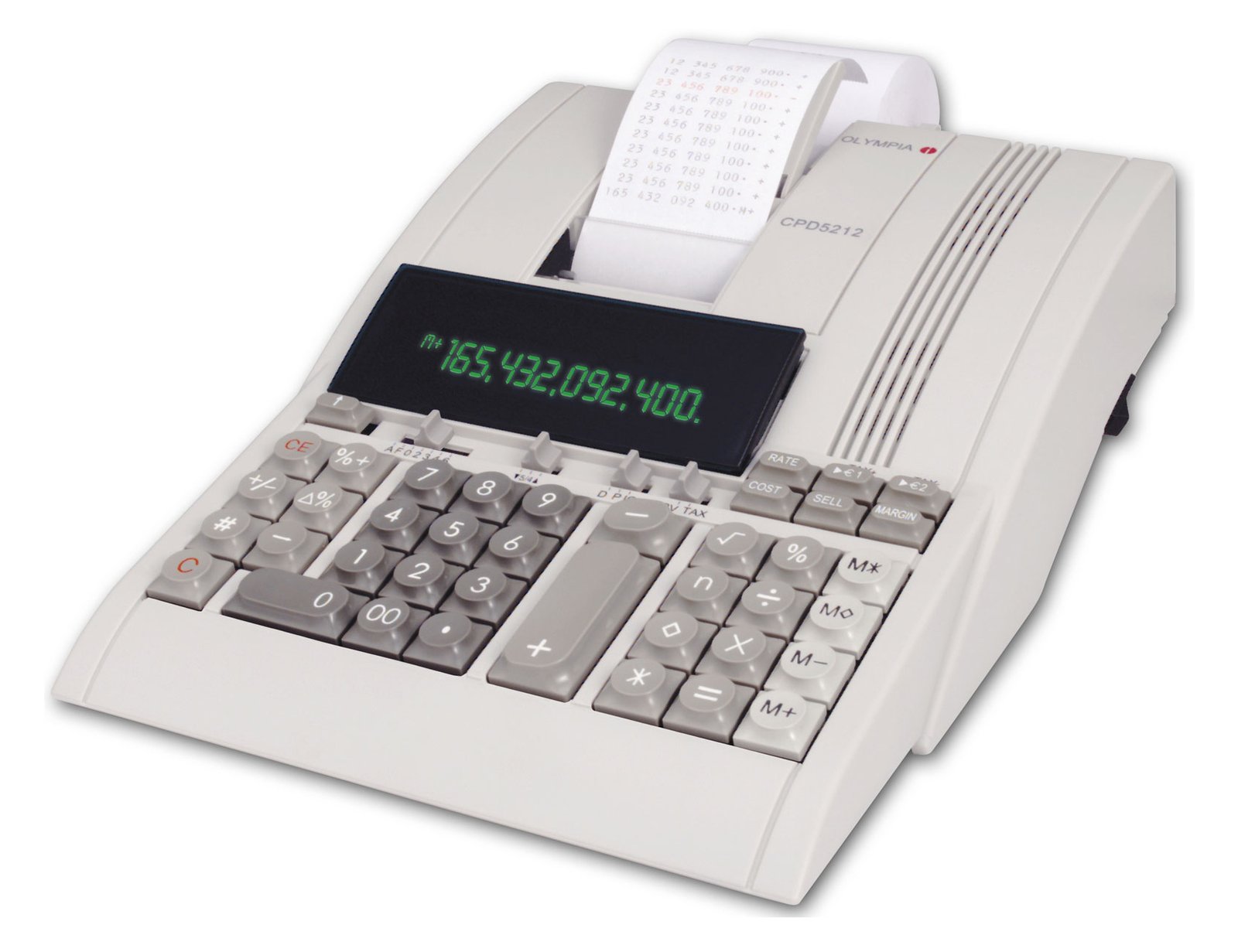 Olympia CPD 5212 - Druckrechner - VFD - 12 Stellen