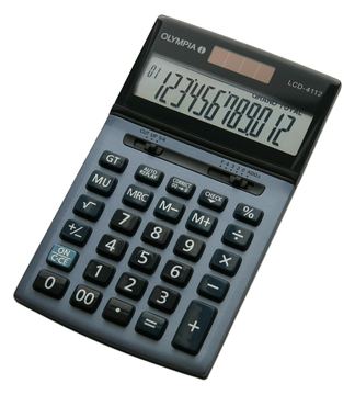 Olympia LCD 4112 - Desktop - Einfacher Taschenrechner - 12 Ziffern - 1 Zeilen von LumaTech