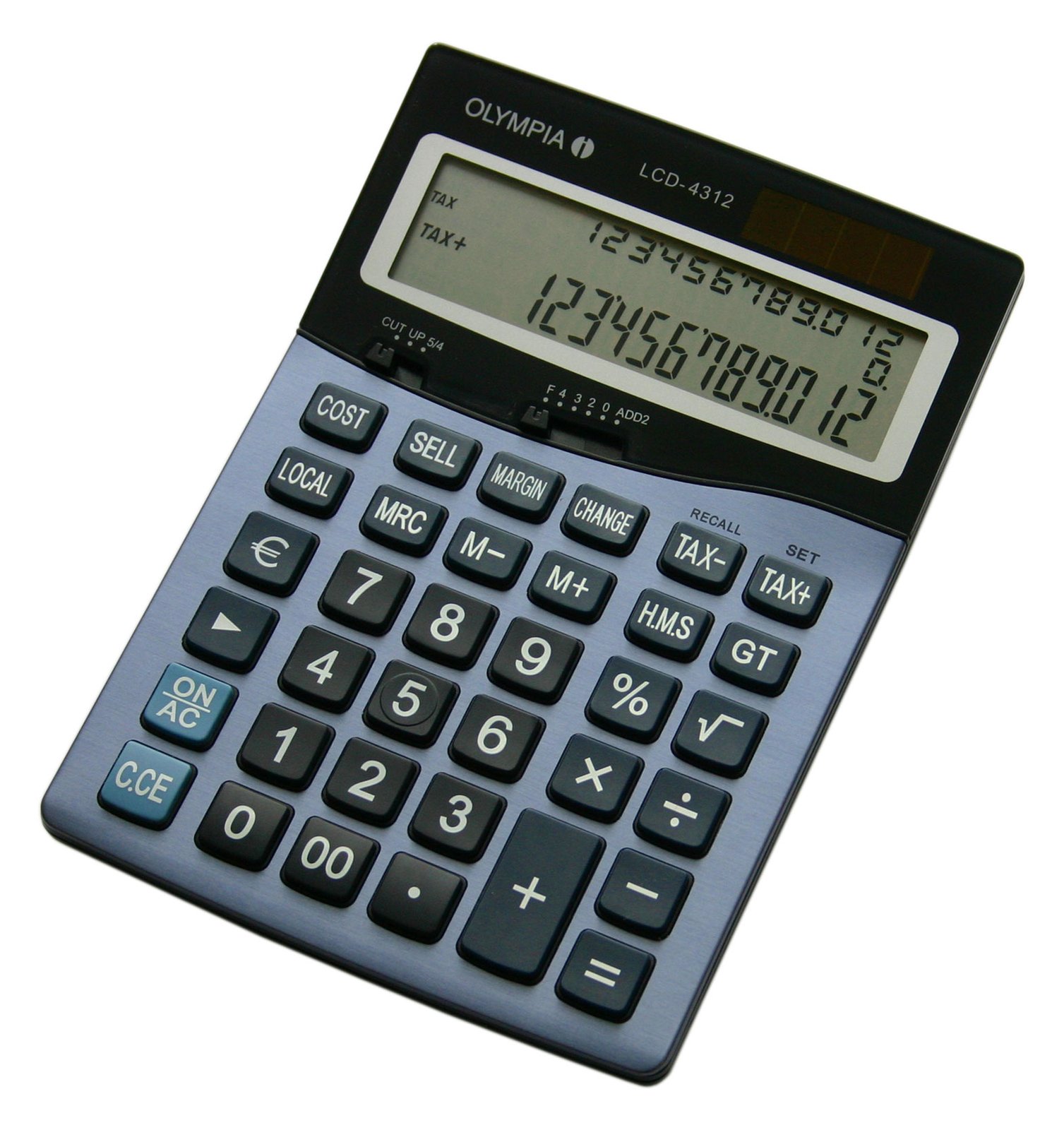 Olympia LCD 4312 - Desktop - Einfacher Taschenrechner - 12 Ziffern - 3 Zeilen