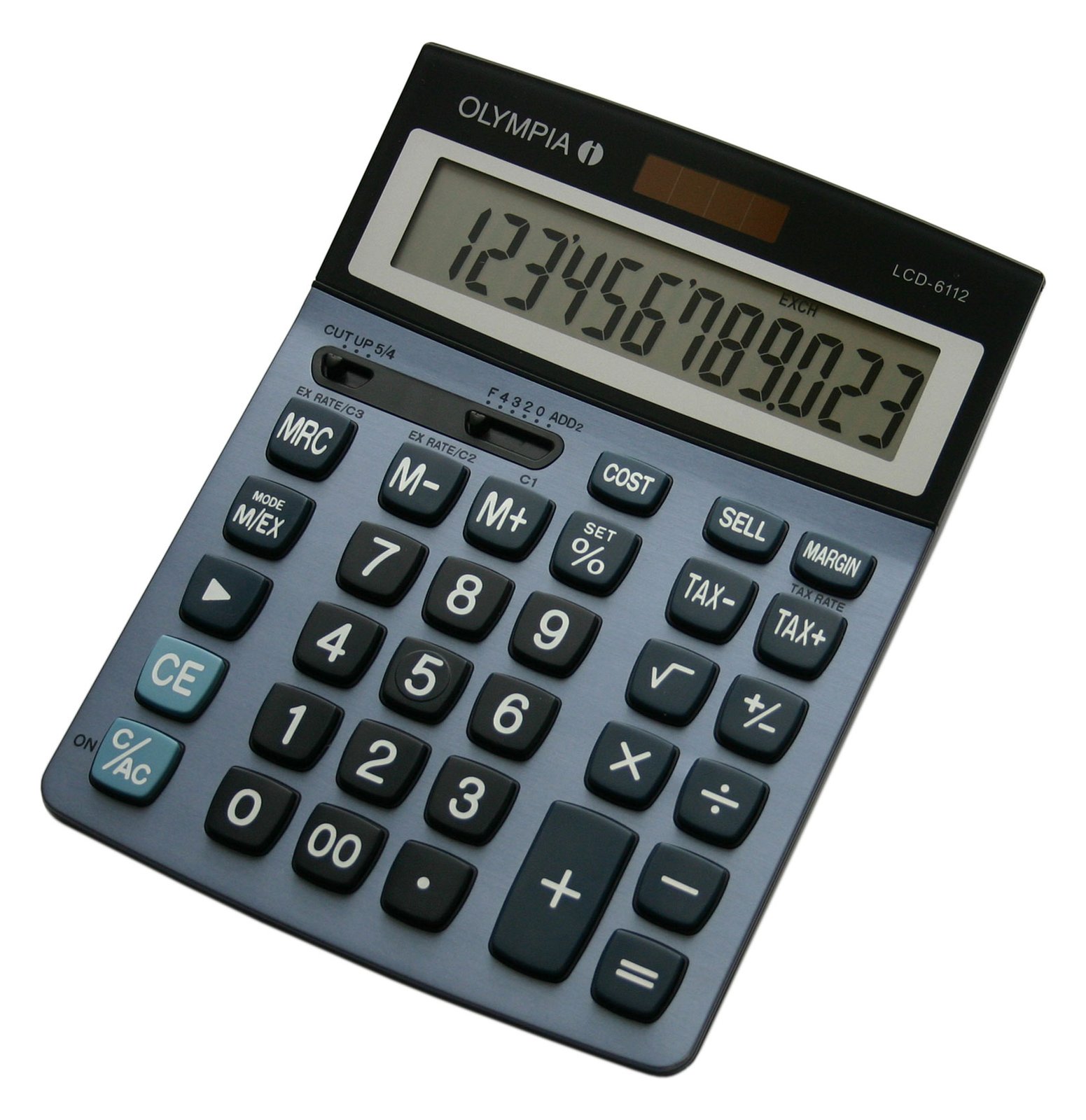 Olympia LCD 6112 - Desktop - Einfacher Taschenrechner - 12 Ziffern - 1 Zeilen