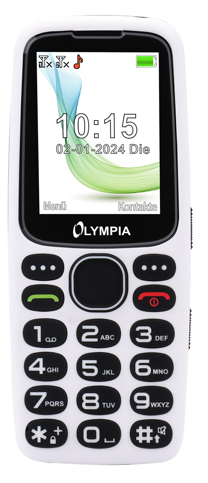 Olympia Mobiltelefon Star weiß