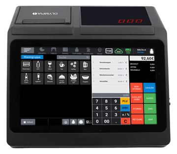 Olympia Registrierkasse T110 schwarz von LumaTech
