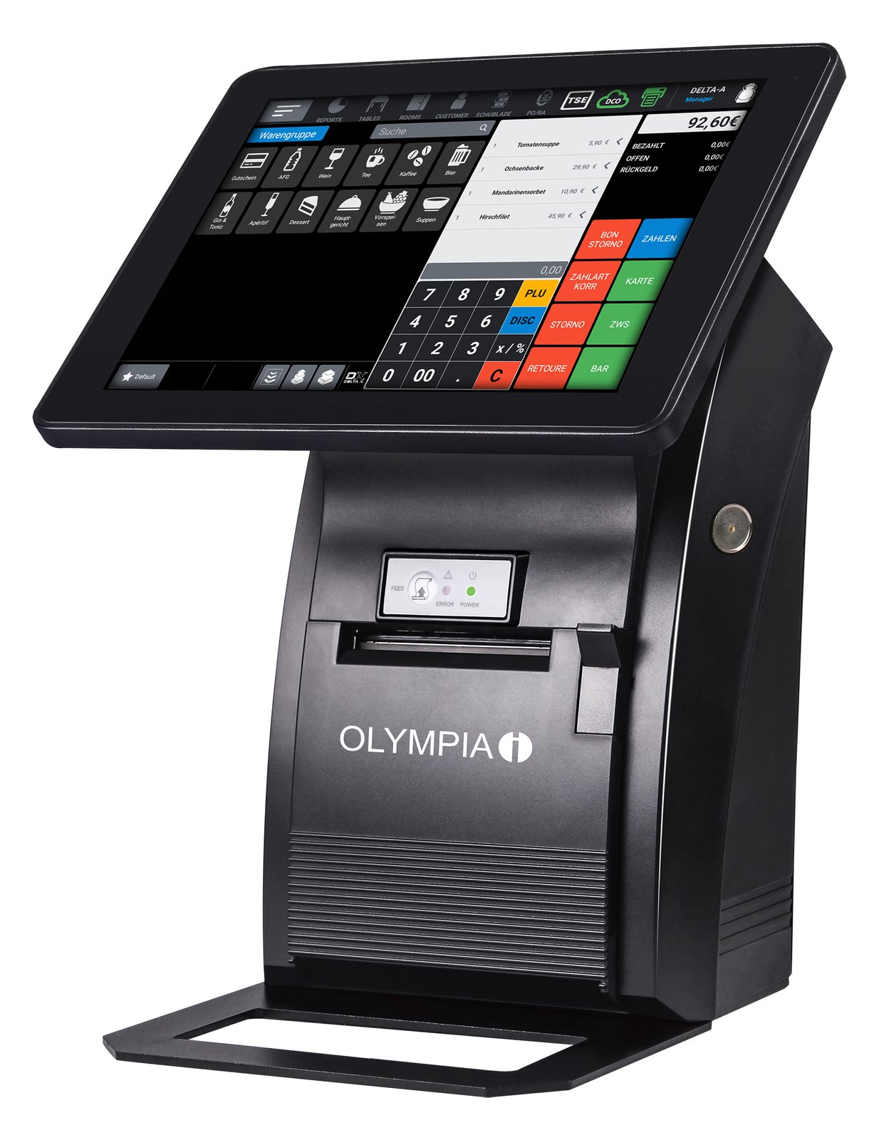 Olympia Registrierkasse T210