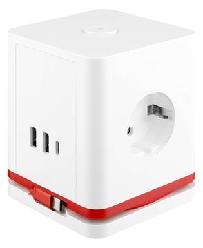 Olympia Steckdosenwürfel IOIO SW 1000 weiß von LumaTech