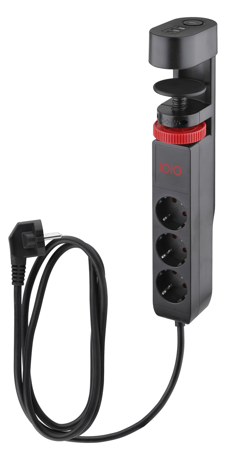 Olympia Tischkanten-Steckdosenleiste IOIO SL 3000 schwarz